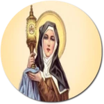 oración a santa clara de asís android application logo